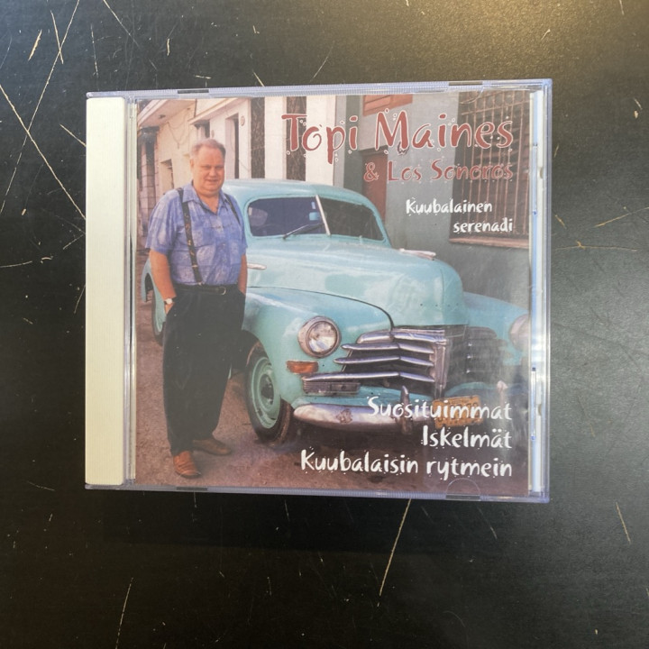 Topi Maines & Los Sonoros - Kuubalainen serenadi CD (VG/VG+) -iskelmä-